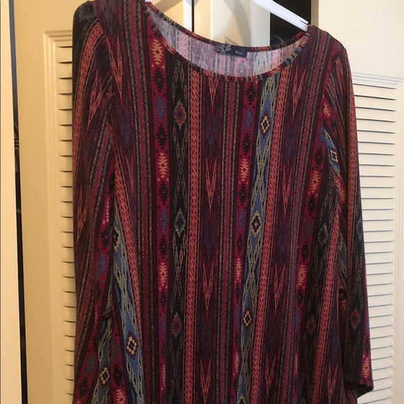 Aztec colored dress/tunic - Picture 2 of 3